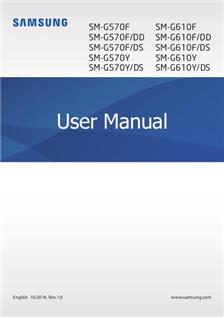 Samsung Galaxy J5 Prime manual. Tablet Instructions.